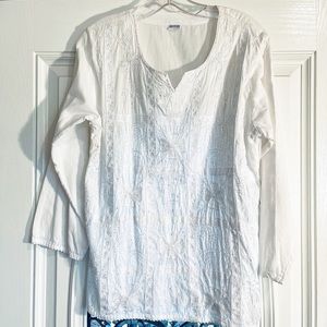 White blouse bought in India